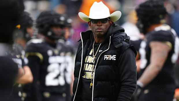 Colorado Buffaloes head coach Deion Sanders